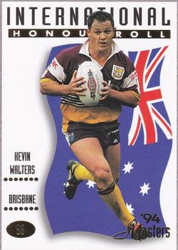 1994 Dynamic NSW Rugby League '94 Masters #98 Kevin Walters Front